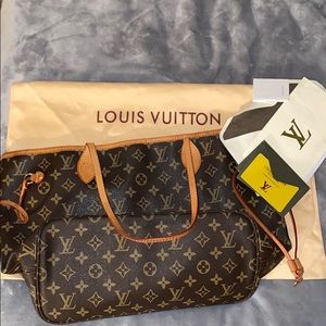 Brown Monogram tote bag